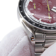 Load image into Gallery viewer, OMEGA Speedmaster Racing Michael Schumacher W39mm Stainless Steel Red Dial3510.61