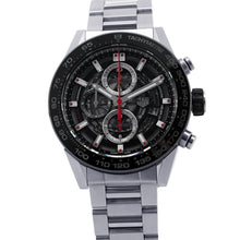 Load image into Gallery viewer, TAG HEUER Carrera Heuer 01 W43mm Stainless Steel Skeleton/Black DialCAR2A1W.BA0703