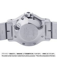 Load image into Gallery viewer, CARTIER Santos Octagon LM W30mm Stainless Steel K18YG White DialW2001583