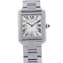 Load image into Gallery viewer, CARTIER Tank Solo SM H31mmxW24.4mm Stainless Steel Silver DialW5200013