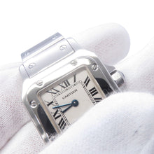 Load image into Gallery viewer, CARTIER Santos Garbe SM H25mm x W24mm Stainless Steel White DialW20056D6