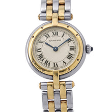 Load image into Gallery viewer, CARTIER PANTHERE Vendome 2 Row SM W23.5mm Stainless Steel K18YG Ivory Dial84084241