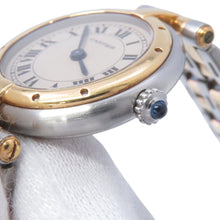 Load image into Gallery viewer, CARTIER PANTHERE Vendome 2 Row SM W23.5mm Stainless Steel K18YG Ivory Dial84084241