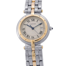 Load image into Gallery viewer, CARTIER PANTHERE Vendome LM 2 Row W29mm Stainless Steel K18YG Ivory Dial83084242
