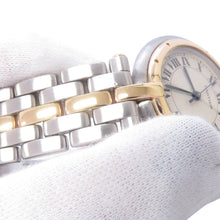 Load image into Gallery viewer, CARTIER PANTHERE Vendome LM 2 Row W29mm Stainless Steel K18YG Ivory Dial83084242