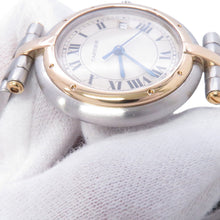 Load image into Gallery viewer, CARTIER PANTHERE Vendome LM 2 Row W29mm Stainless Steel K18YG Ivory Dial83084242
