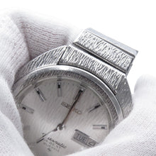 Load image into Gallery viewer, SEIKO Pressmatic Hi-Beat W40mm Stainless Steel Silver Dial5146-7020