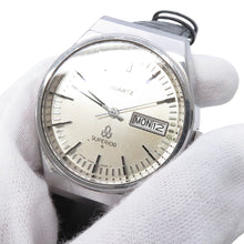 Load image into Gallery viewer, SEIKO Superior W37mm Stainless Steel Leather Silver Dial4883-8000