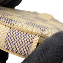 将图像加载到图库查看器中,LOUIS VUITTON Porte Monnaie・Ron Vivienne PinkN60493 Damier Azur