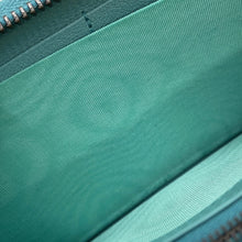 将图像加载到图库查看器中,GUCCI Bamboo Diana Zip Around Long Wallet Turquoise658634 Leather
