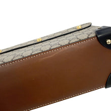 Load image into Gallery viewer, GUCCI Padlock GGSmall Bamboo Shoulder Bag Beige/Black603221 GG Supreme