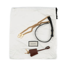 Load image into Gallery viewer, GUCCI Padlock GGSmall Bamboo Shoulder Bag Beige/Black603221 GG Supreme