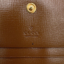 将图像加载到图库查看器中,GUCCI GUCCI Horsebit 1955 Tri-fold Wallet Beige/Brown621887 GG Supreme/Leather