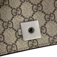 Load image into Gallery viewer, GUCCI Dionysus Chain Shoulder Bag Beige476432 GG Supreme Suede