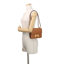 Load image into Gallery viewer, HERMES Constance 3 Miroir Gold Epsom Size Mini
