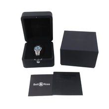 将图像加载到图库查看器中,Bell&Ross BR-05 36 mm Ice Blue Steel W36mm Stainless Steel Ice blue DialBR05A-S-BU-ST/SST