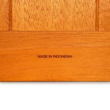 将图像加载到图库查看器中,HERMES Mahjong Macau FoveH313029M Natural Mahogany Wood