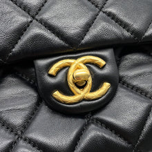 Load image into Gallery viewer, CHANEL Matelasse Single Flap ChainShoulder Bag BlackAS5863 Leather