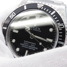 Load image into Gallery viewer, ROLEX Submariner non-date Stainless Steel Black Dial14060M