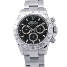 Load image into Gallery viewer, ROLEX Cosmograph Daytona W40mm Stainless Steel Black Dial116520