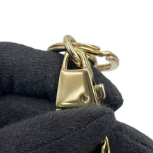 Load image into Gallery viewer, GUCCI Higuchi Yuko Cat Bag Charm Beige/Multicolor844246 GG Supreme Gold Plated