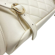 Load image into Gallery viewer, CHANEL Matelasse SmallBackpack WhiteAS2908 Lambskin