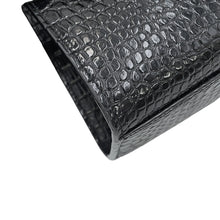 Load image into Gallery viewer, SAINT LAURENT PARIS Manhattan Shoulder Bag Black579271DND0J1000 Croco embossed leather