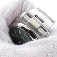 将图像加载到图库查看器中,ROLEX Oyster Perpetual W41mm Stainless Steel Green Dial124300