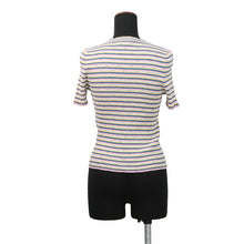 将图像加载到图库查看器中,CHANEL CHANEL logo short-sleeved knit Size 38 Pink/MulticolorP79242 70% Cotton, 30% Paper