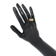 Load image into Gallery viewer, BVLGARI B.Zero1 2-band Ring Size 58/#17 18K Yellow Gold
