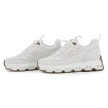 Load image into Gallery viewer, HERMES Impulse Sneakers White/Etoupe Leather Size 37