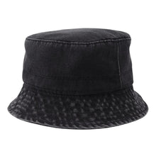 将图像加载到图库查看器中,CHANEL CC Logo Bucket Hat Size M BlackAAB065 Cotton100%