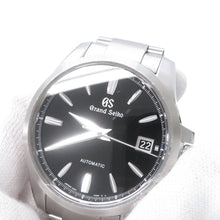 将图像加载到图库查看器中,SEIKO Grand Seiko Date W39.4mm Stainless Steel Black DialSBGR257