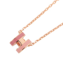 Load image into Gallery viewer, HERMES Pop Ash Necklace Rocabar Size Mini Beauty Lacquer Gold Plated