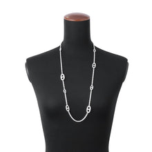 Load image into Gallery viewer, HERMES Chaine d'Ancre Farandole Necklace Size 80 SV925