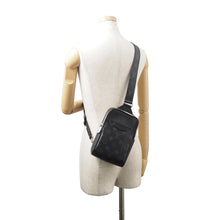 将图像加载到图库查看器中,LOUIS VUITTON outdoor sling bag NoirM30741 Monogram Eclipse Taiga Leather