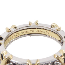 Load image into Gallery viewer, TIFFANY&Co. Jean Schlumberger Narrow Ring Size Approximately 1174037984 Pt950 K18YG