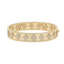 Load image into Gallery viewer, Van Cleef & Arpels Perle Clover Bracelet Extra Small Model Size XSVCARO56200 18K Yellow Gold