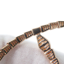 将图像加载到图库查看器中,BVLGARI Serpenti Viper Necklace Size L357864 18K Pink Gold
