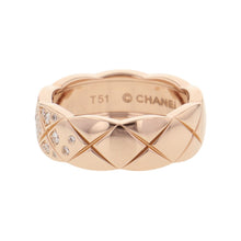 Load image into Gallery viewer, CHANEL Coco Crush Collection Ring Medium Model Size 51/#11 MediumJ11101 18K Pink Gold
