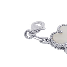 Load image into Gallery viewer, Van Cleef & Arpels Vintage Alhambra Bracelet 5 motifsVCARF48400 18K White Gold