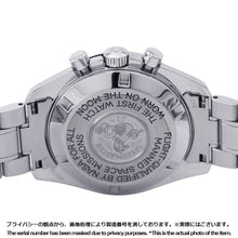 将图像加载到图库查看器中,OMEGA Speedmaster Moonphase W42mm Stainless Steel White Dial3575.20.00