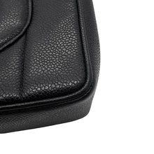 Load image into Gallery viewer, CHANEL Mademoiselle Chain Shoulder Bag Black Caviar Leather