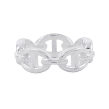 将图像加载到图库查看器中,HERMES Chaine d'Ancre Anchene Ring Size PM/53/#13 SV925