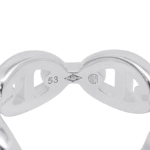 将图像加载到图库查看器中,HERMES Chaine d'Ancre Anchene Ring Size PM/53/#13 SV925
