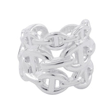 Load image into Gallery viewer, HERMES Chaine d'Ancre Anchene Ring Size GM/49/#9 SV925