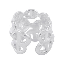 Load image into Gallery viewer, HERMES Chaine d'Ancre Anchene Ring Size GM/49/#9 SV925