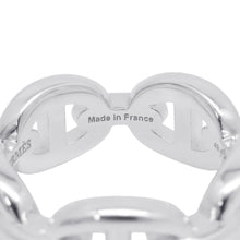 将图像加载到图库查看器中,HERMES Chaine d'Ancre Anchene Ring Size PM/49/#9 SV925
