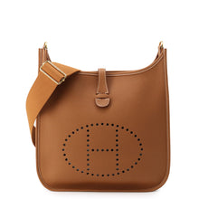 将图像加载到图库查看器中,HERMES Evelyne3 Gold Taurillon Clemence Size PM