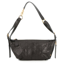 Load image into Gallery viewer, Dior D-Journey Flat Macro Cannage Shoulder Bag BlackM2416UNUO_M900 Calf Leather Size Small